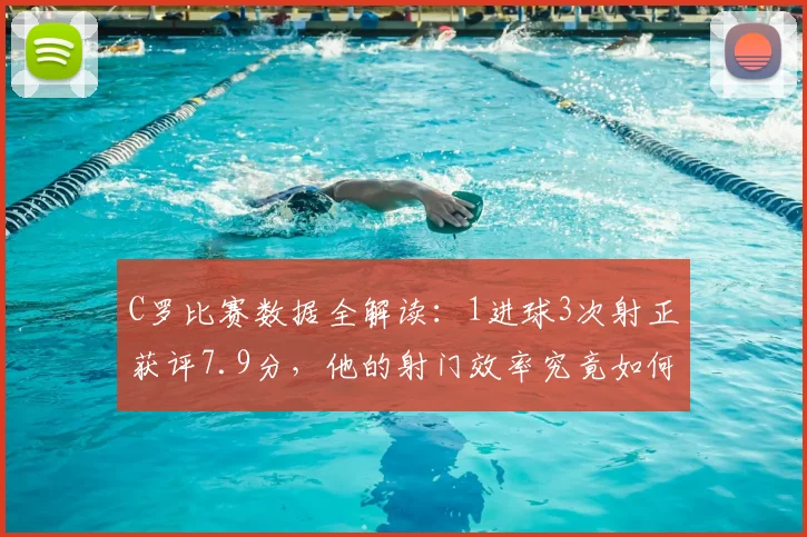 C罗比赛数据全解读:1进球3次射正获评7.9分,他的射门效率究竟如何?